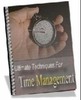 Thumbnail Ultimate Techniques For Time Management ( Resell Rights )
