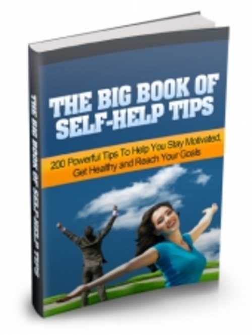 Product picture The Big Book of Self-Help Tips ( Master Resell Rights  )