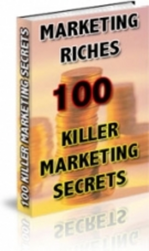 Product picture Marketing Riches ( Resell Rights )