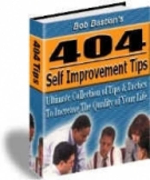 Product picture 404 Self Improvement Tips ( Master Resell Rights )