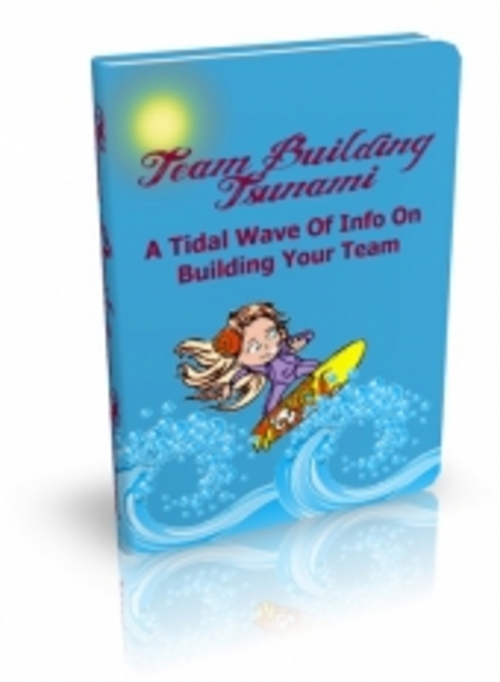 Product picture Team Building Tsunami ( Master Resell Rights )