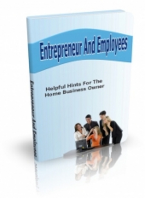 Product picture Entrepreneur And Employees ( Master Resell Rights )