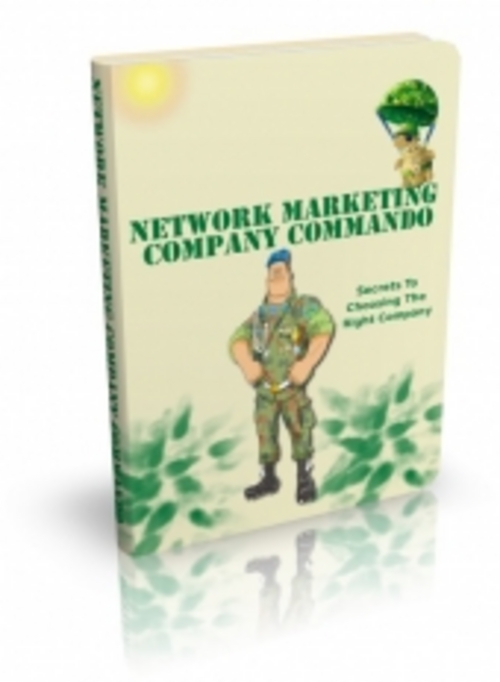 Product picture Network Marketing Company Commando ( Master Resell Rights )