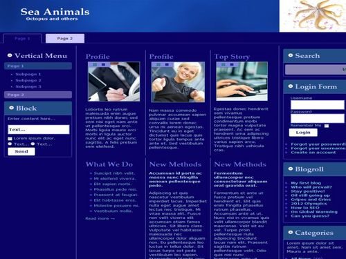Product picture Sea Animals Templates ( Private Label Rights )
