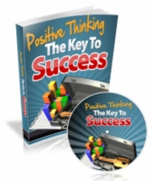 Product picture Positive Thinking - The Key to Success ( Master Resell Right