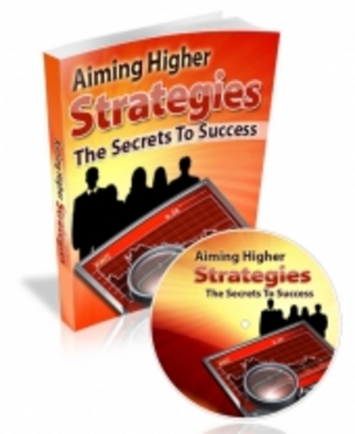 Product picture Aiming Higher Strategies ( Master Resell Rights )