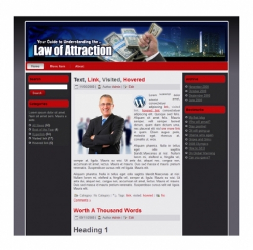Product picture Law Of Attraction Templates ( Private Label Rights )