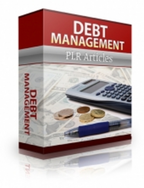 Product picture Debt Management Plr Articles ( Private Label Rights )