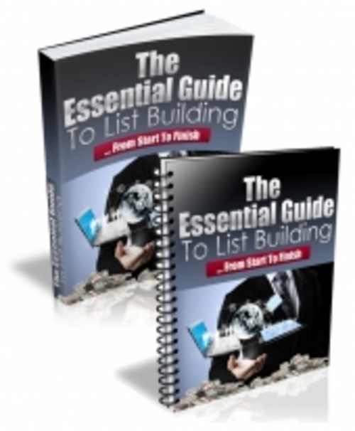 Product picture The Essential Guide To List Buildin ( Master Resell Rights )