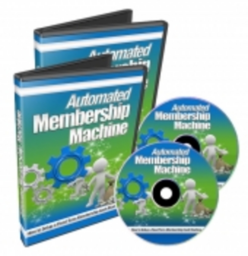 Product picture Automated Membership Machine ( Resell Rights )