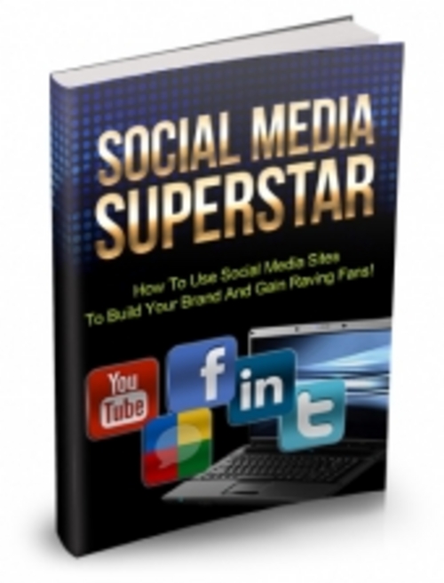 Product picture Social Media Superstar ( Master Resell Rights )