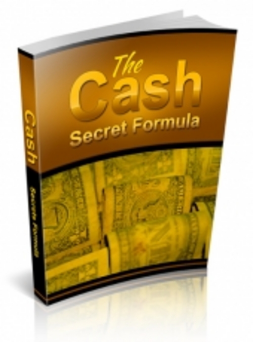 Product picture The Cash Secret Formula ( Master Resell Rights )
