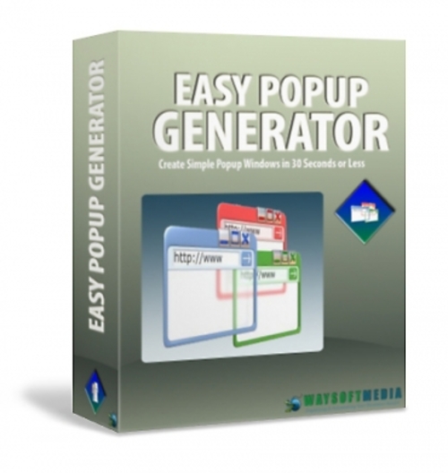Product picture Easy Popup Generator  ( Master Resell Rights )