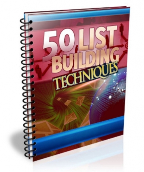Product picture 50 List Building Techniques  ( Master Resell Rights )