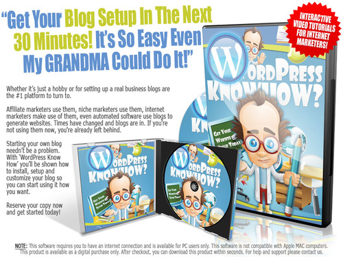 Product picture WordPress Know How  ( Master Resell Rights )