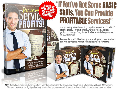 Product picture Personal Service Profits  ( Master Resell Rights )