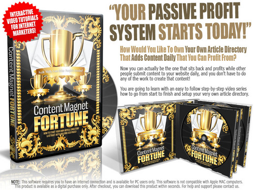 Product picture Content Magnet Fortune  ( Master Resell Rights )