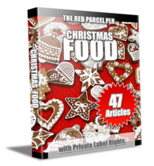 Product picture 47 Christmas Food PLR Articles   ( Private Label Rights )