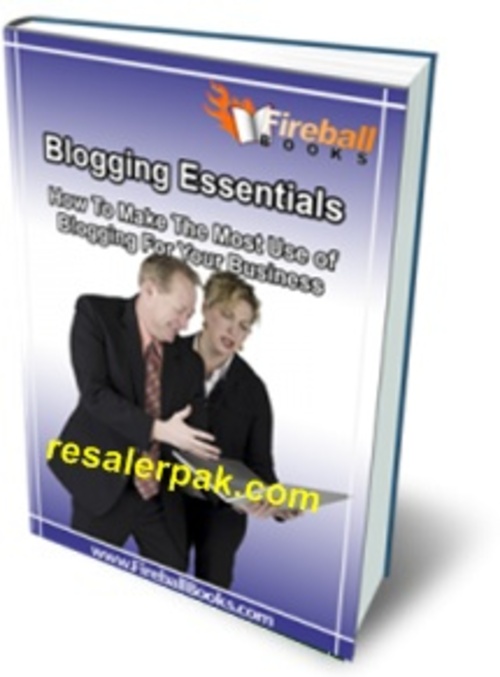 Product picture Blogging Essentials  ( Master Resell Rights )