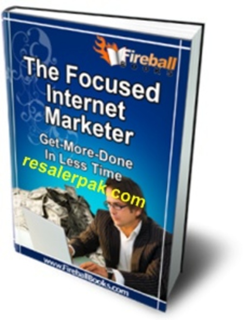 Product picture The Focused Internet Marketer  ( Master Resell Rights )