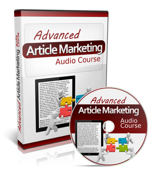 Product picture Advanced Article Marketing Audio   ( Private Label Rights )