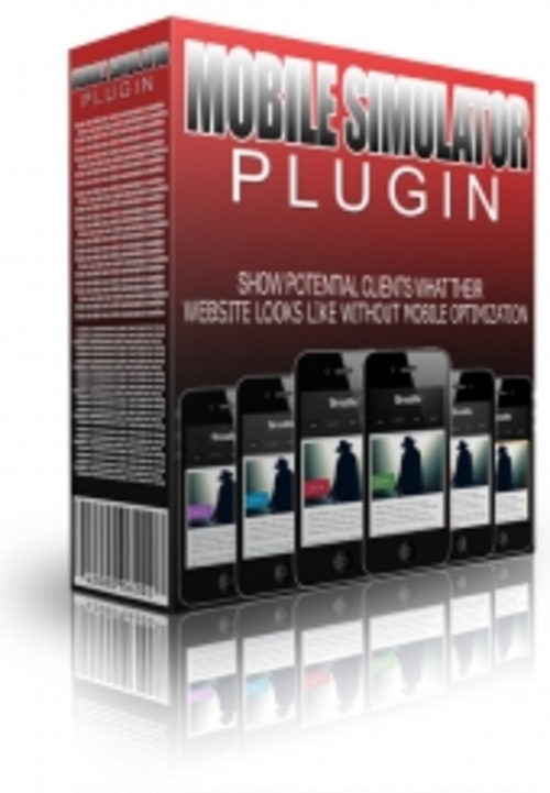 Product picture Mobile Simulator Plugin  ( Master Resell Rights )