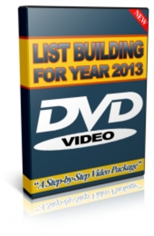 Product picture List Building 2013  ( Master Resell Rights )