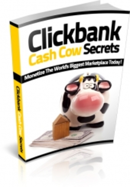 Product picture Clickbank Cash Cow Secrets   ( Master Resell Rights )