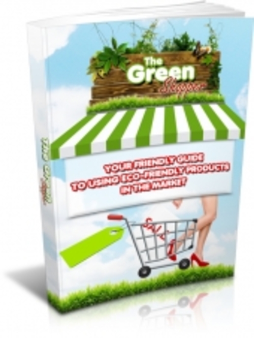 Product picture The Green Shopper  ( Master Resell Rights )