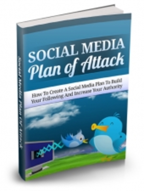 Product picture Social Media Plan Of Attack   ( Master Resell Rights )
