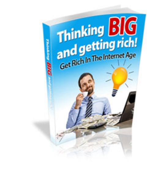 Product picture Thinking Big and Getting Rich ( Master Resell Rights )