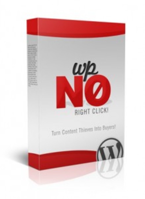Product picture WP No Right Click  MRR WordPress Plugin