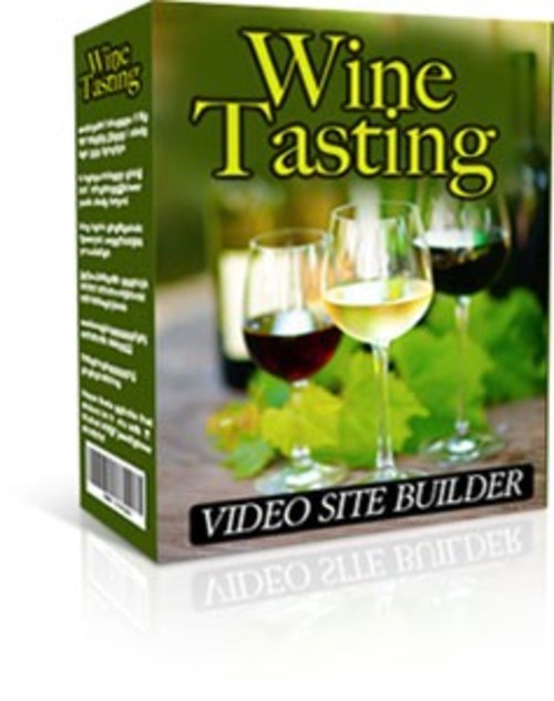 Product picture Wine Tasting Video Site Builder (MRR )