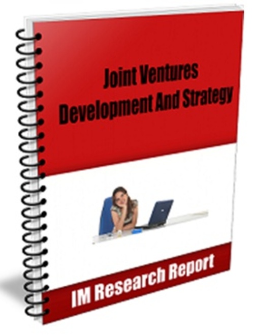 Product picture Joint Ventures Development And Strategy  (MRR )