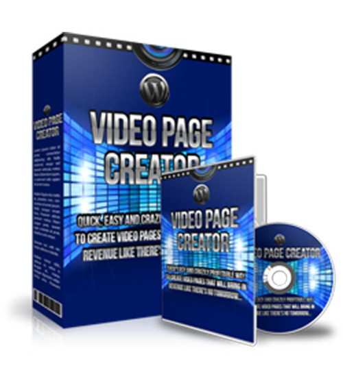 Product picture WP Video Page Creator  (MRR )