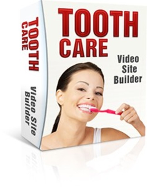 Product picture Tooth Care Video Site Builder  (MRR )