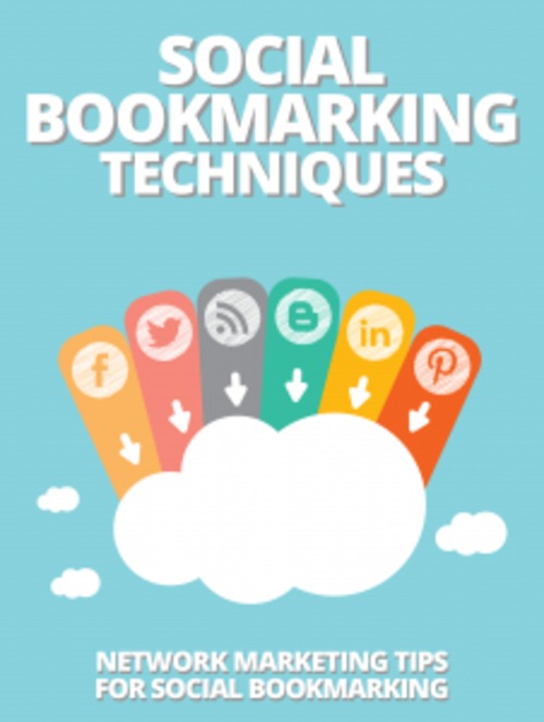 Product picture Social Bookmarking Techniques  (MRR )