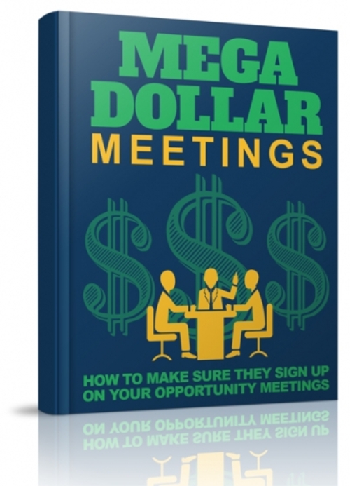 Product picture Mega Dollar Meetings  (MRR )