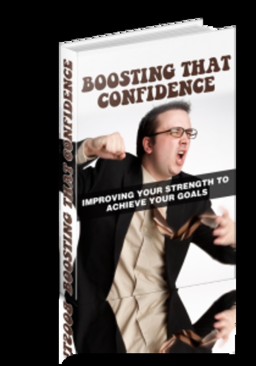 Product picture Boosting That Confidence ( MRR )