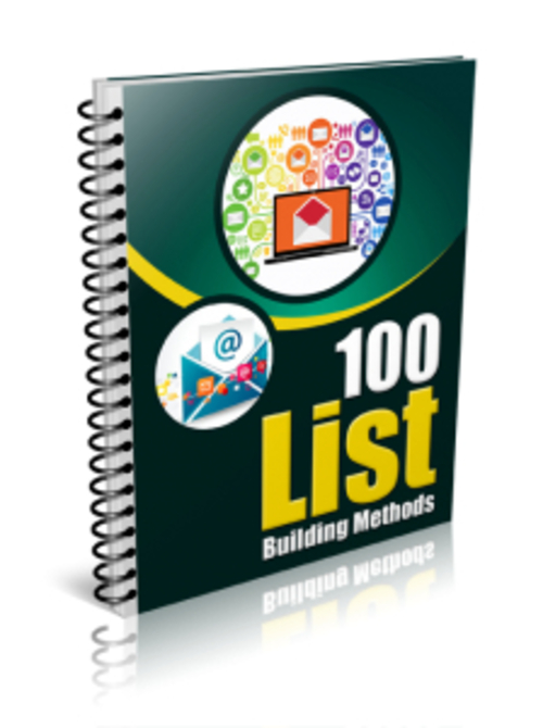 Product picture 100 List Building Methods ( MRR )