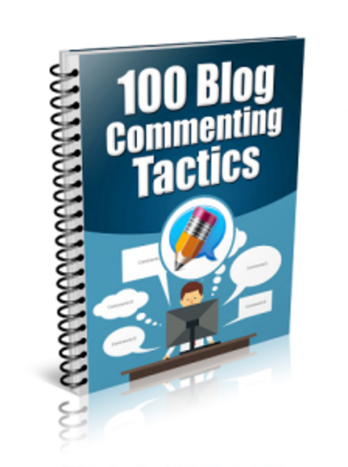 Product picture 100 Blog Commenting Tactics ( MRR )