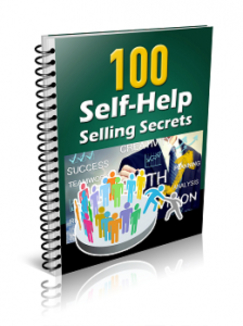 Product picture 100 Self Help Selling Secrets ( MRR )