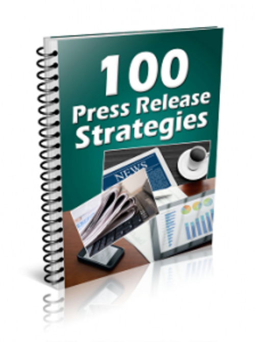 Product picture 100 Press Release Strategies ( MRR )